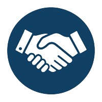 Care & Respect icon - handshake